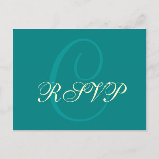Tarjeta RSVP de posttarjeta