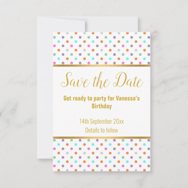 TARJETA RSVP DE RESPUESTA DE PASTEL BLANCO ELEGANT (Anverso)