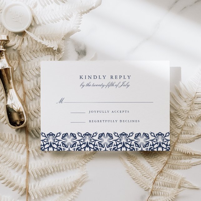 Tarjeta RSVP de Santorini | Armada (Subido por el creador)