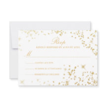 Tarjeta RSVP de Starry Nights