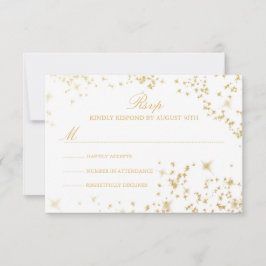 Tarjeta RSVP de Starry Nights