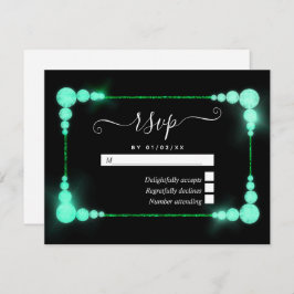 Tarjeta RSVP del 60° Aniversario del Boda del Diam