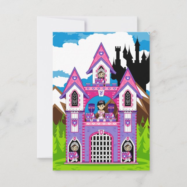 Tarjeta RSVP del Castillo de los Caballeros del Co (Anverso)