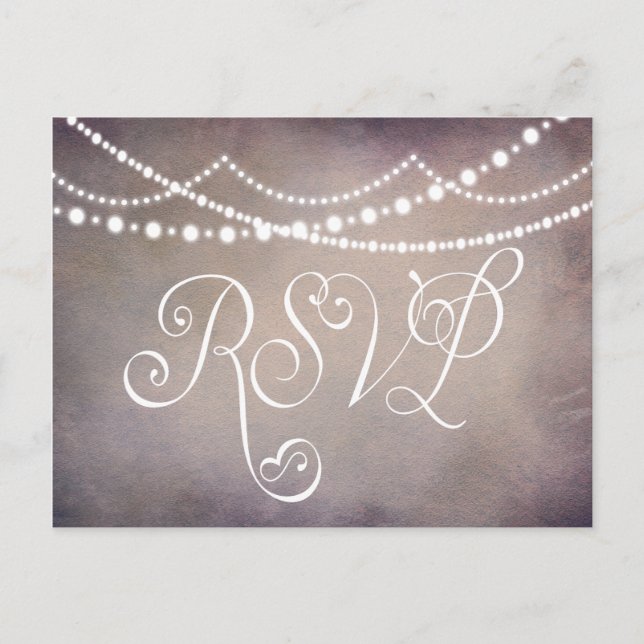 Tarjeta RSVP Fiesta Aniversario de Boda Personaliz (Anverso)