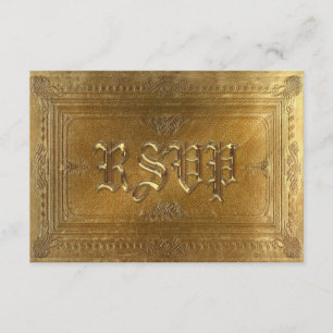 Tarjeta RSVP formal Peiffer