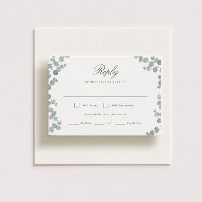 Tarjeta RSVP horizontal de Boda de Adelaida (Subido por el creador)