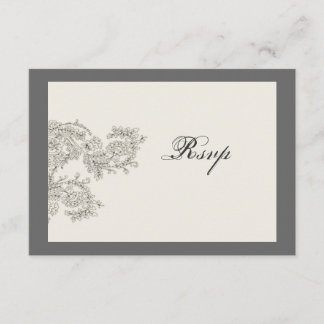 Tarjeta RSVP inspirada en la cosecha de personaliz