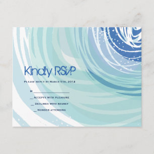 Tarjeta RSVP para barra de esquí Bat Mitzvah