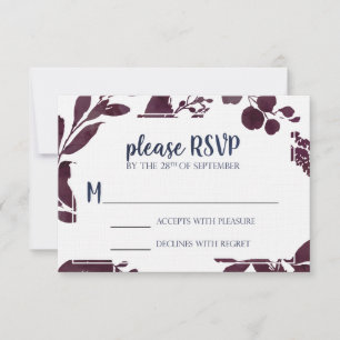 Tarjeta RSVP para Katie