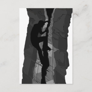 Tarjeta RSVP Rock Climber Bouldering