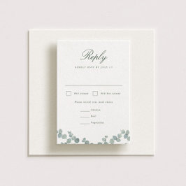 Tarjeta RSVP vertical Boda de Adelaida