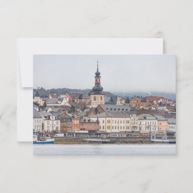 Tarjeta Rüdesheim am Rhein - Alemania (Anverso)