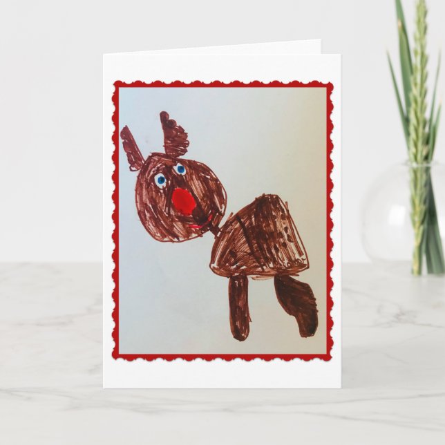 Tarjeta Rudolph - (Anverso)