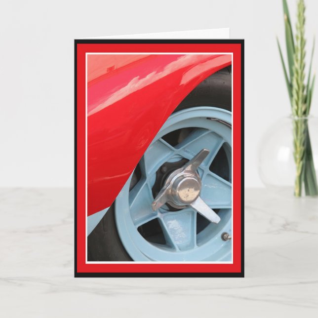 Tarjeta Rueda azul y Knockoff (Anverso)