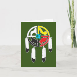 Tarjeta Rueda de la medicina