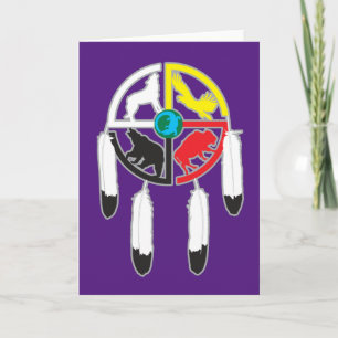 Tarjeta Rueda de la medicina