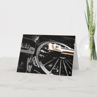 Tarjeta Rueda del motor de vapor