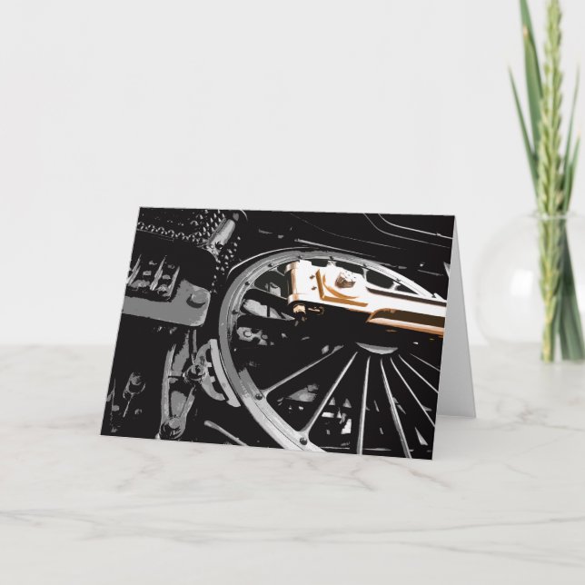 Tarjeta Rueda del motor de vapor (Anverso)