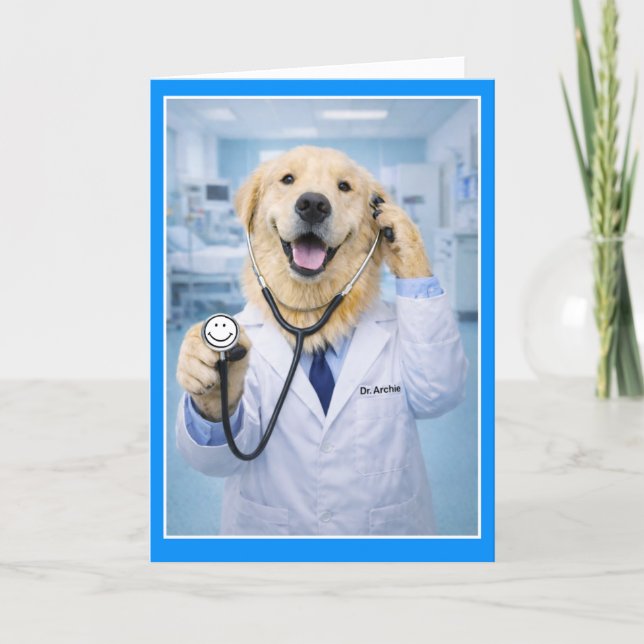 Tarjeta Ruff Time Get Well Card  STFA-2 (Anverso)