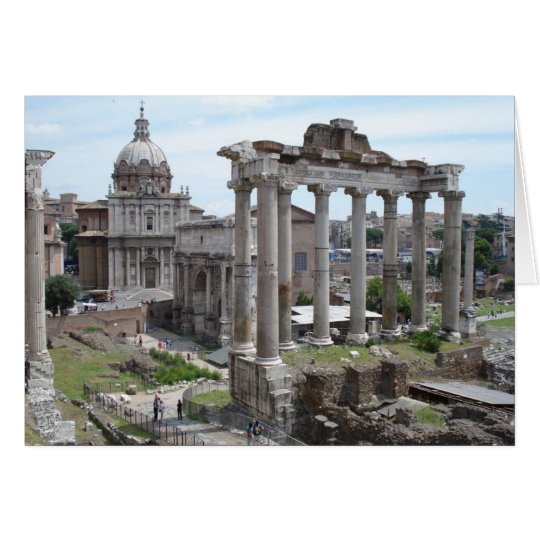 Tarjeta Ruinas romanas