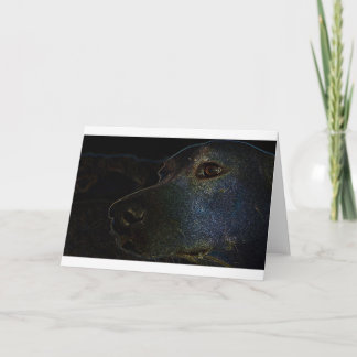 Tarjeta Ruka que brilla intensamente