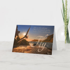 Tarjeta Rumi Naciste con Alas