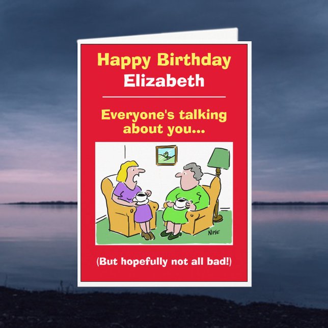 Tarjeta Rumores divertidos, rumores y ser hablado (Subido por el creador)