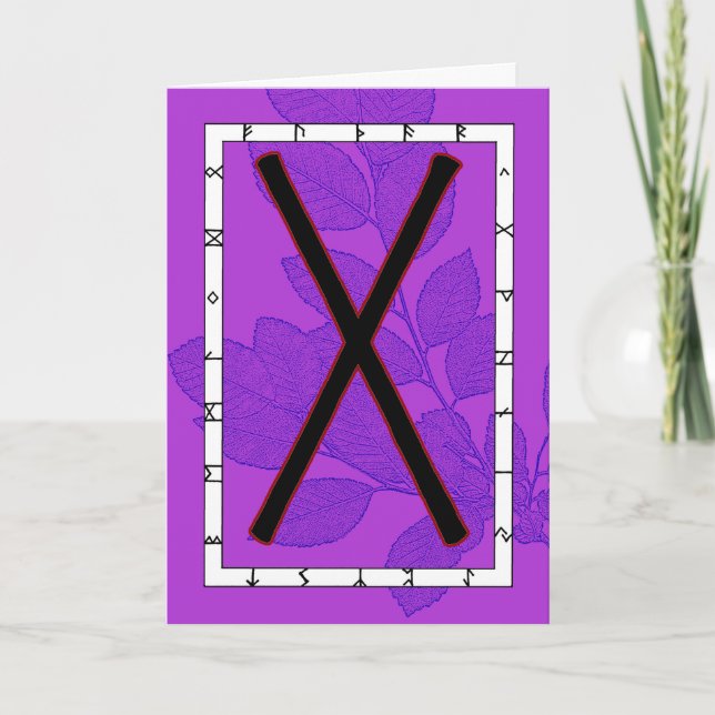 Tarjeta Rune Gebo - Unidad, Asociación (Anverso)