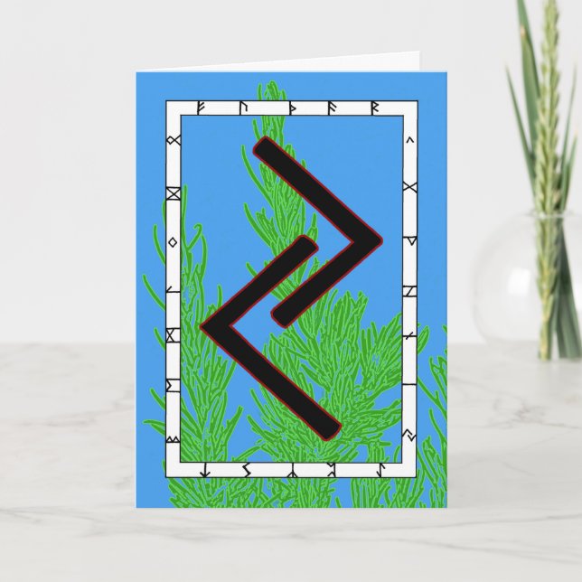 Tarjeta Rune Jera - Cosecha (Anverso)
