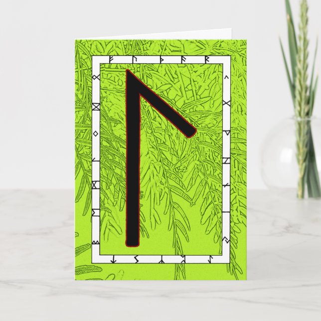 Tarjeta Rune Laguz - ¡VIDA! (Anverso)