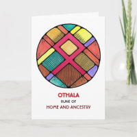 Rune Othala - Hogar y ascendencia - Art Nouveau