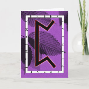 Tarjeta Rune Perthro - Karma