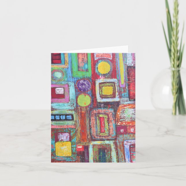 Tarjeta Rush Hour Blank Notecard (Anverso)