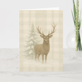 Tarjeta Rustic Christmas Card