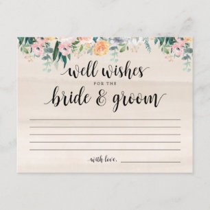 Tarjeta Rustic Dusk Boda Well Wings