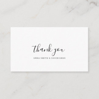 Tarjeta Rustic Mountain Forest Watercolor Thankyou