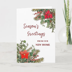 Tarjeta Rustic New Home Navidades