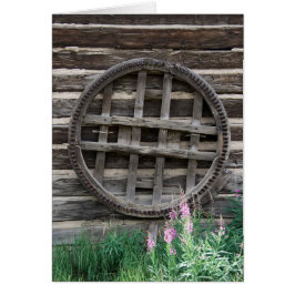 Tarjeta Rustic Wheel