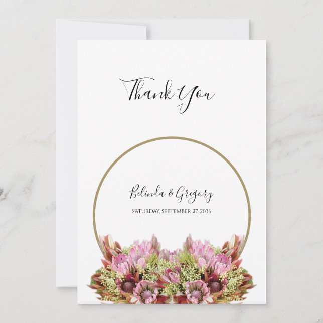 Tarjeta Rustic Wild Flower Bouquet Boda (Reverso)