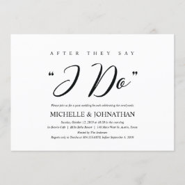 Tarjeta rústica elegante de la invitación del