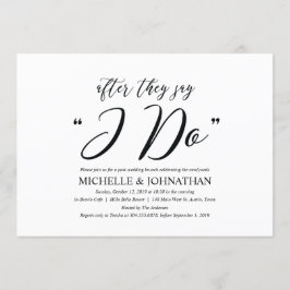 Tarjeta rústica elegante de la invitación del