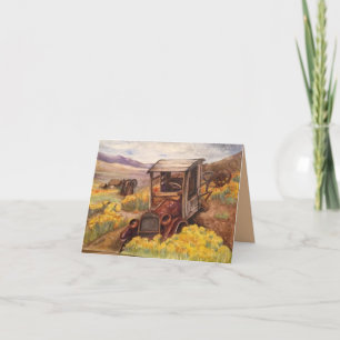 Tarjeta Rusty Truck