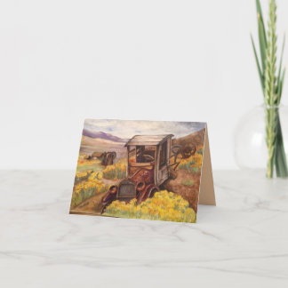 Tarjeta Rusty Truck