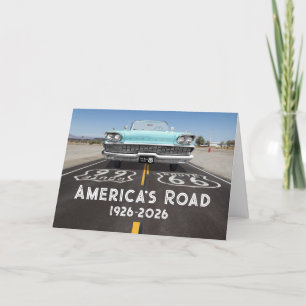 Tarjeta Ruta 66 Centenario Histórico