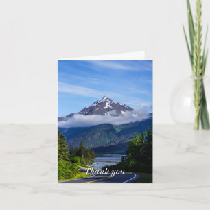 Tarjeta Ruta a través de Alaska