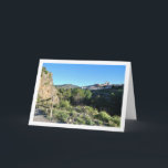 Tarjeta Ruta del Agua Church Landscape, Chelva, Valencia<br><div class="desc">Ruta del Agua Church Landscape,  Chelva,  Valencia Greeting Card. You can easily customize this product for free if you would like to add wording or change the color of the background.</div>