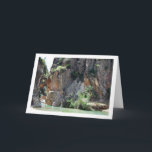 Tarjeta Ruta del Agua in Chelva, Valencia, Spain<br><div class="desc">Ruta del Agua in Chelva,  Valencia,  Spain Greeting Card. You can easily customize this product for free if you would like to add wording or change the color of the background.</div>