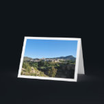 Tarjeta Ruta del Agua Landscape, Chelva, Valencia, Spain<br><div class="desc">Ruta del Agua Landscape,  Chelva,  Valencia,  Spain Greeting Card. You can easily customize this product for free if you would like to add wording or change the color of the background.</div>
