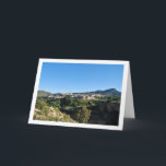 Tarjeta Ruta del Agua Landscape, Chelva, Valencia, Spain<br><div class="desc">Ruta del Agua Landscape,  Chelva,  Valencia,  Spain Greeting Card. You can easily customize this product for free if you would like to add wording or change the color of the background.</div>