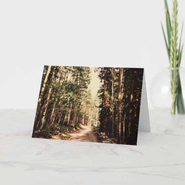 Tarjeta Ruta del bosque (Anverso)